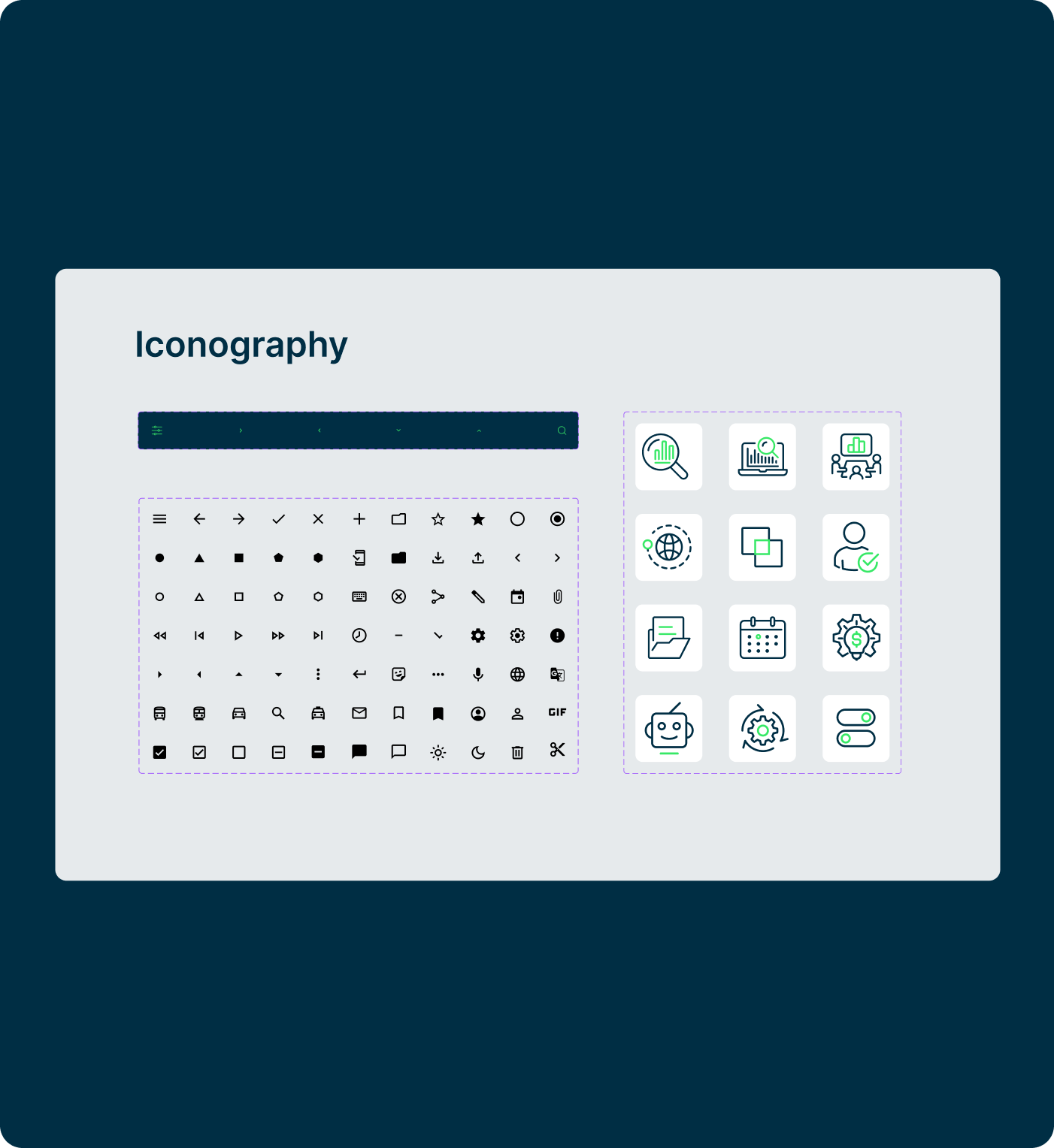 Iconography-styles